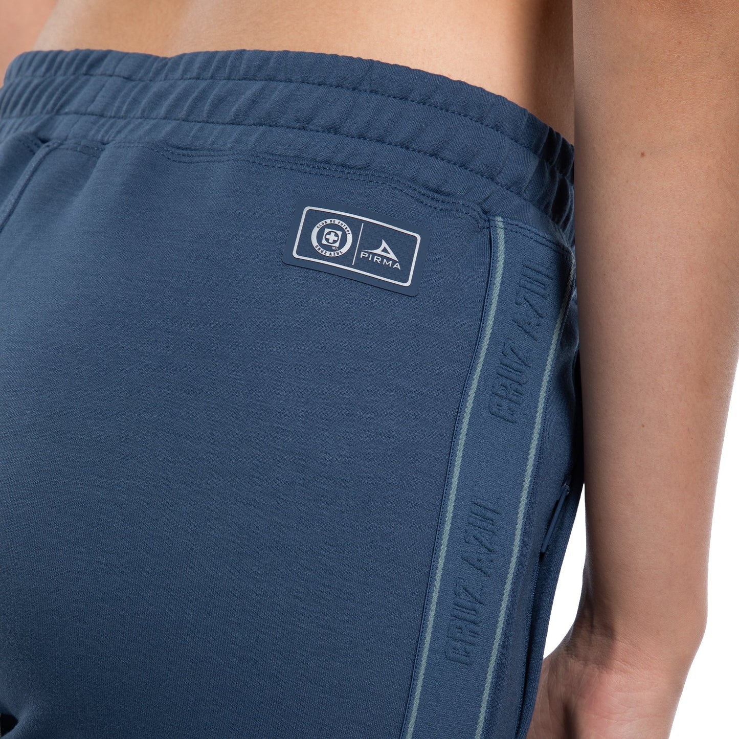 PANTALON ENTRENO DAMA AZUL ACERO