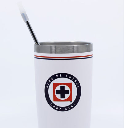 TERMO ACERO INOX. 20OZ BLANCO