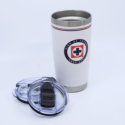 TERMO ACERO INOX. 20OZ BLANCO