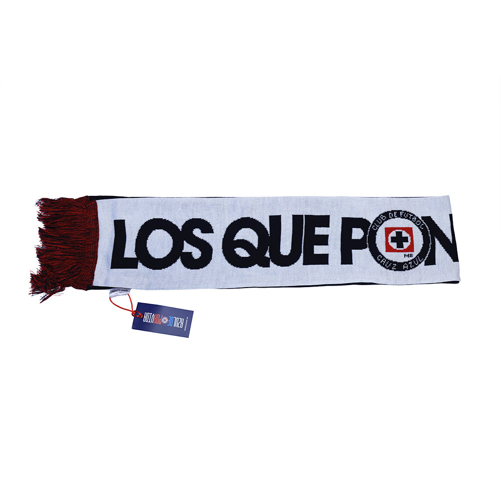 BUFANDA CRUZ AZUL BCO/MNO 1 VISTA