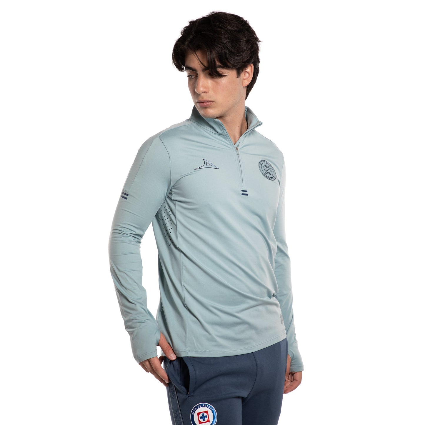 SUDADERA 1/2 CIERRE CAB VDE