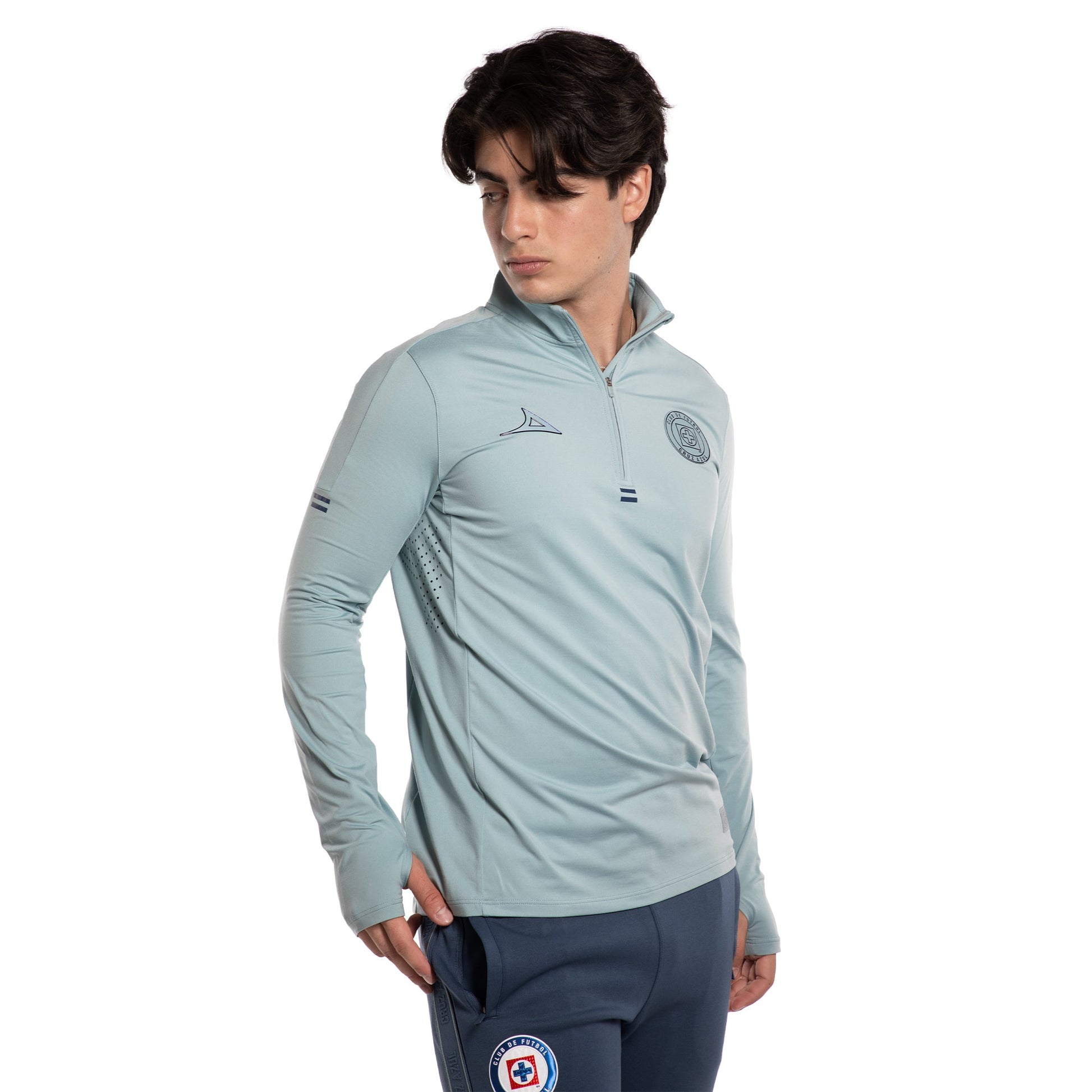 SUDADERA 1/2 CIERRE CAB VDE