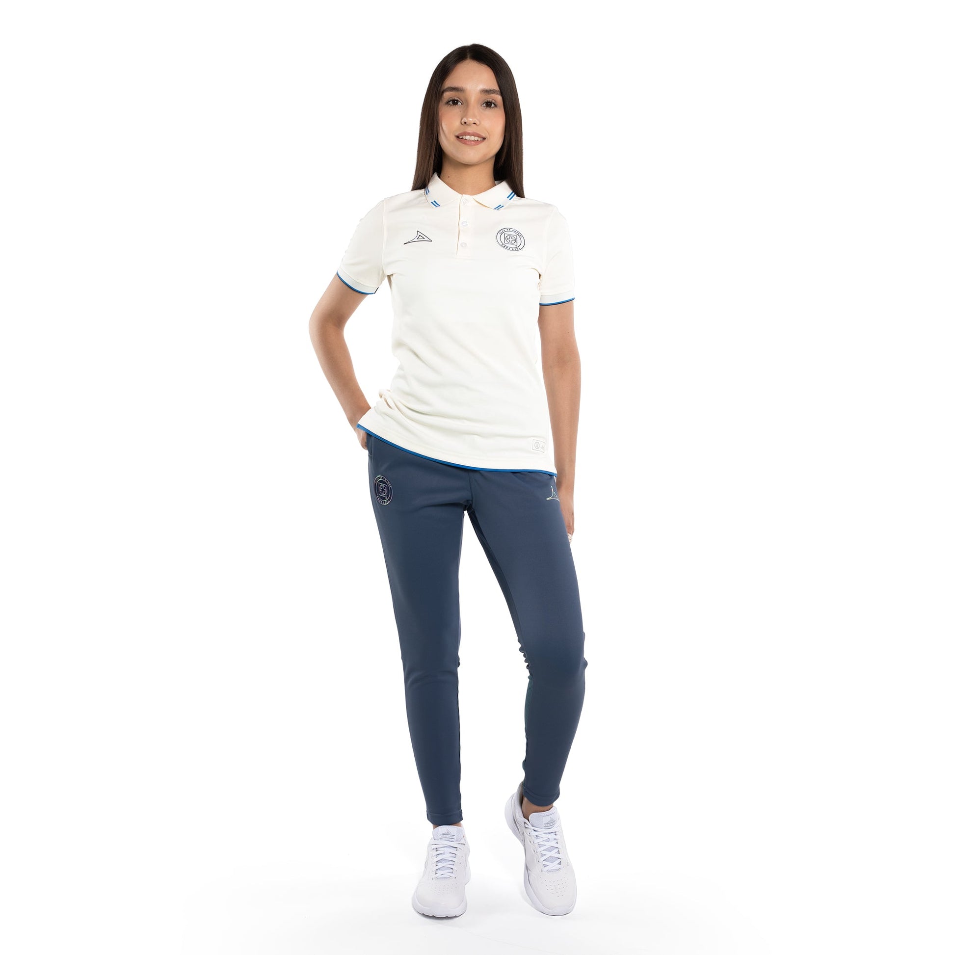 PLAYERA POLO DAMA BEIGE