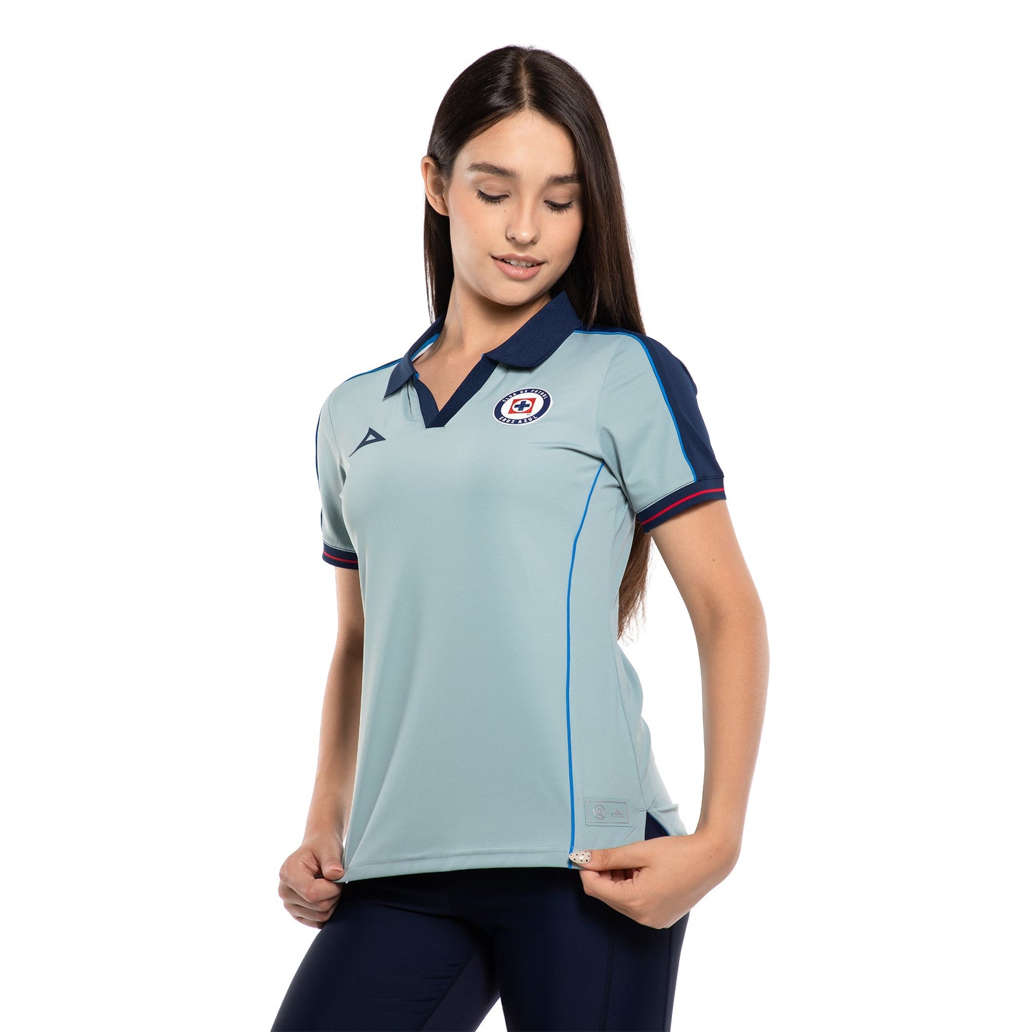 PLAYERA POLO DAMA VERDE