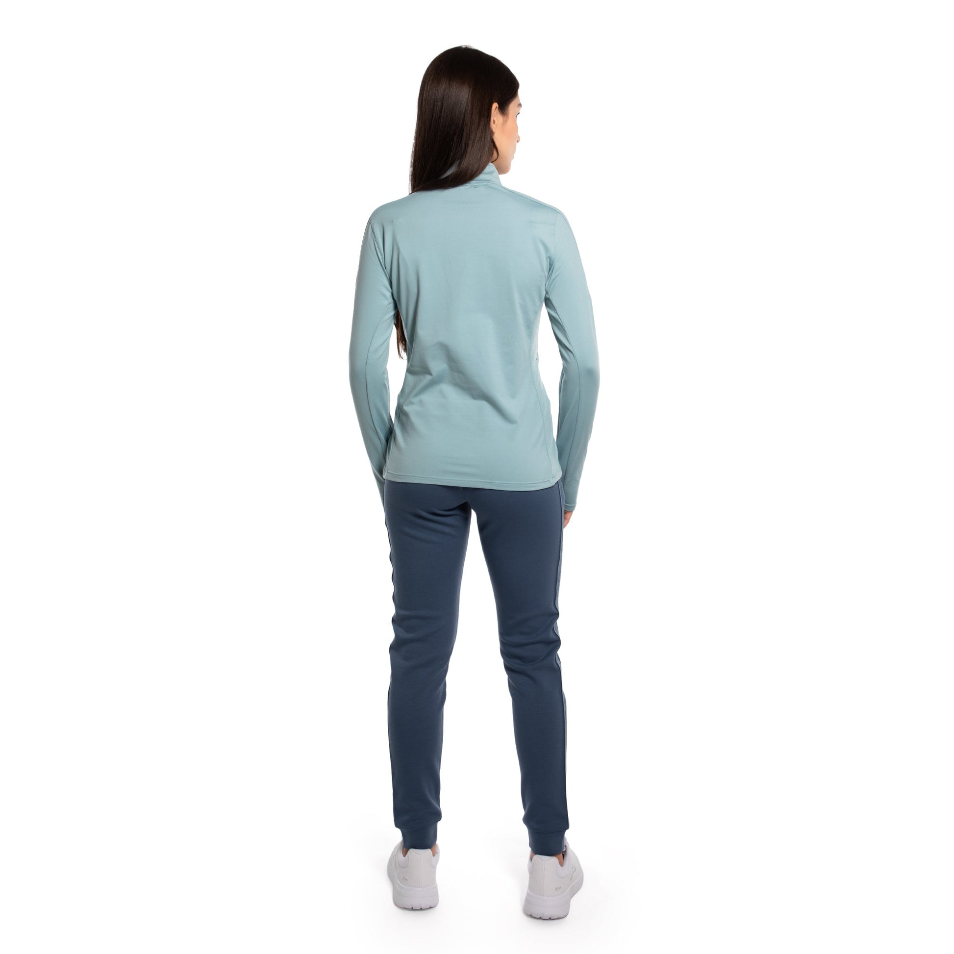 SUDADERA 1/2 CIERRE DAMA VDE