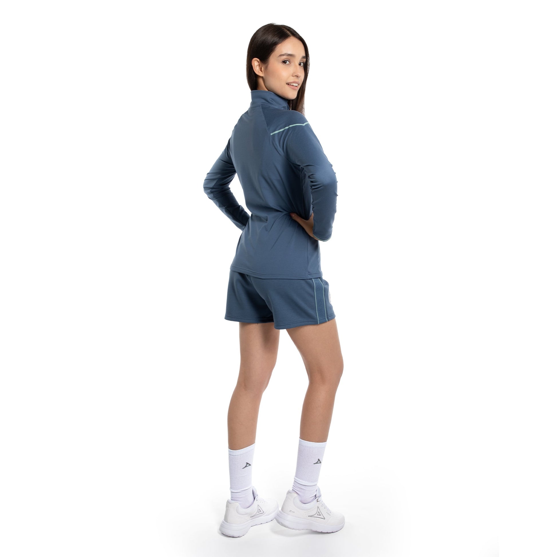 SUDADERA 1/2 CIERRE DAMA A. ACERO