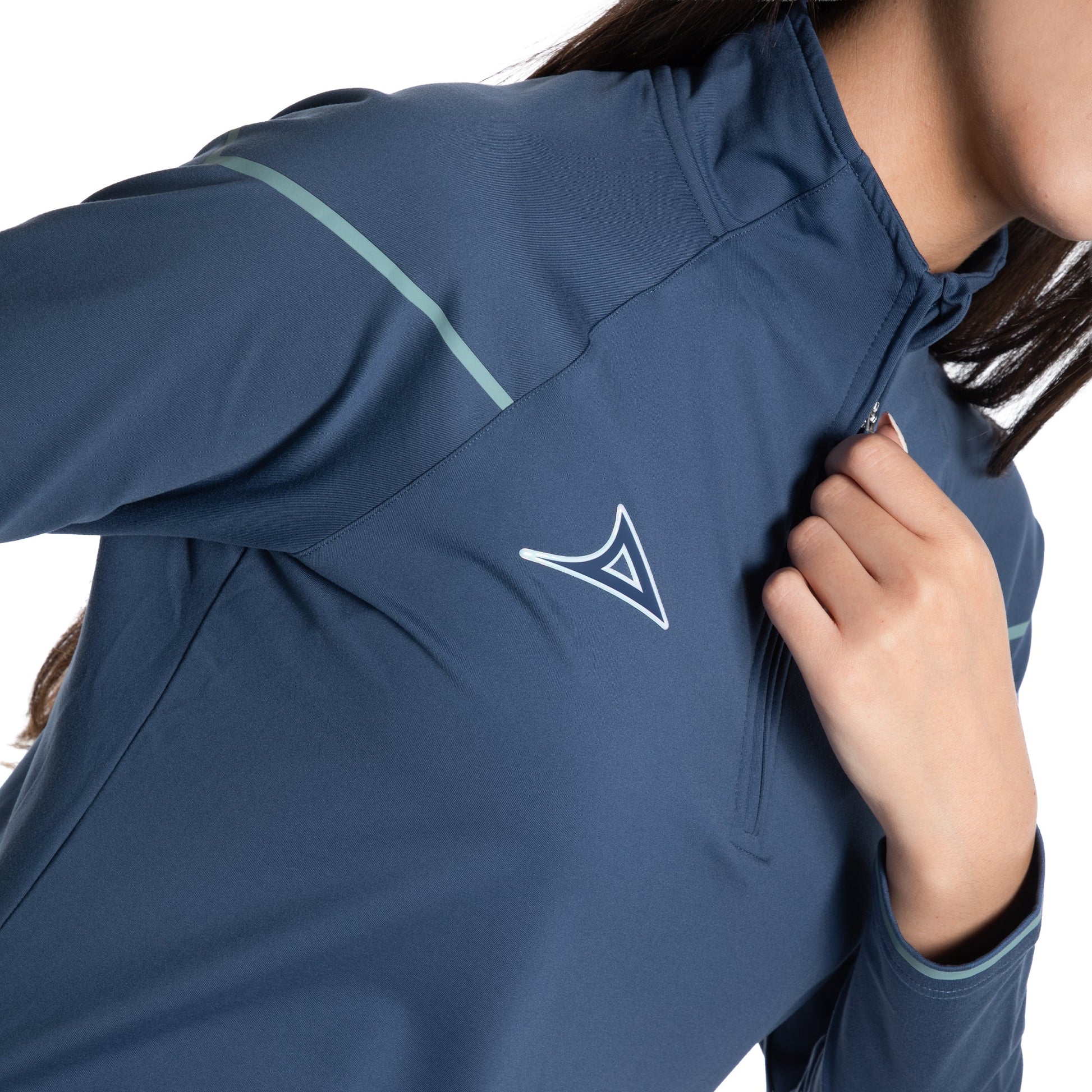 CHAMARRA ENTRENO SIN GORRO DAMA MIDNIGHT BLUE