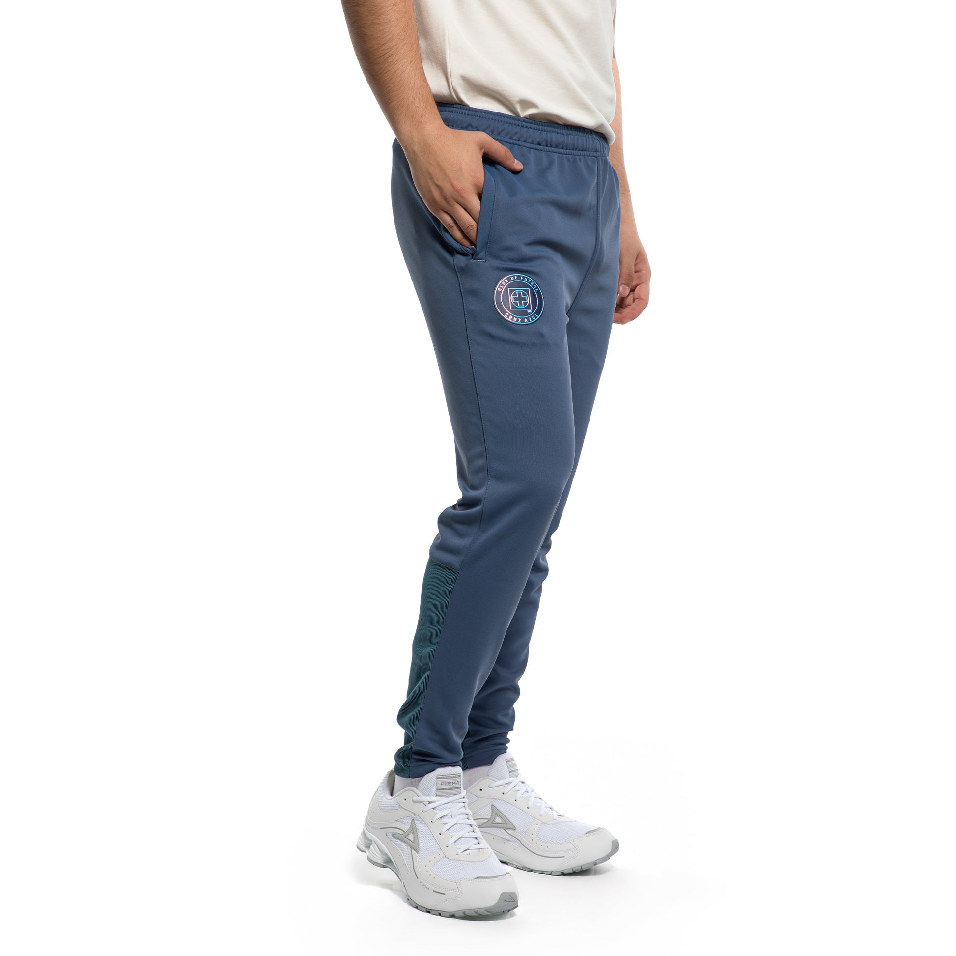 PANTALON ENTRENO CAB A ACERO/AZUL 2XL (72758)
