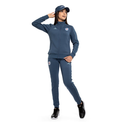 PANTALON ENTRENO DAMA AZUL ACERO