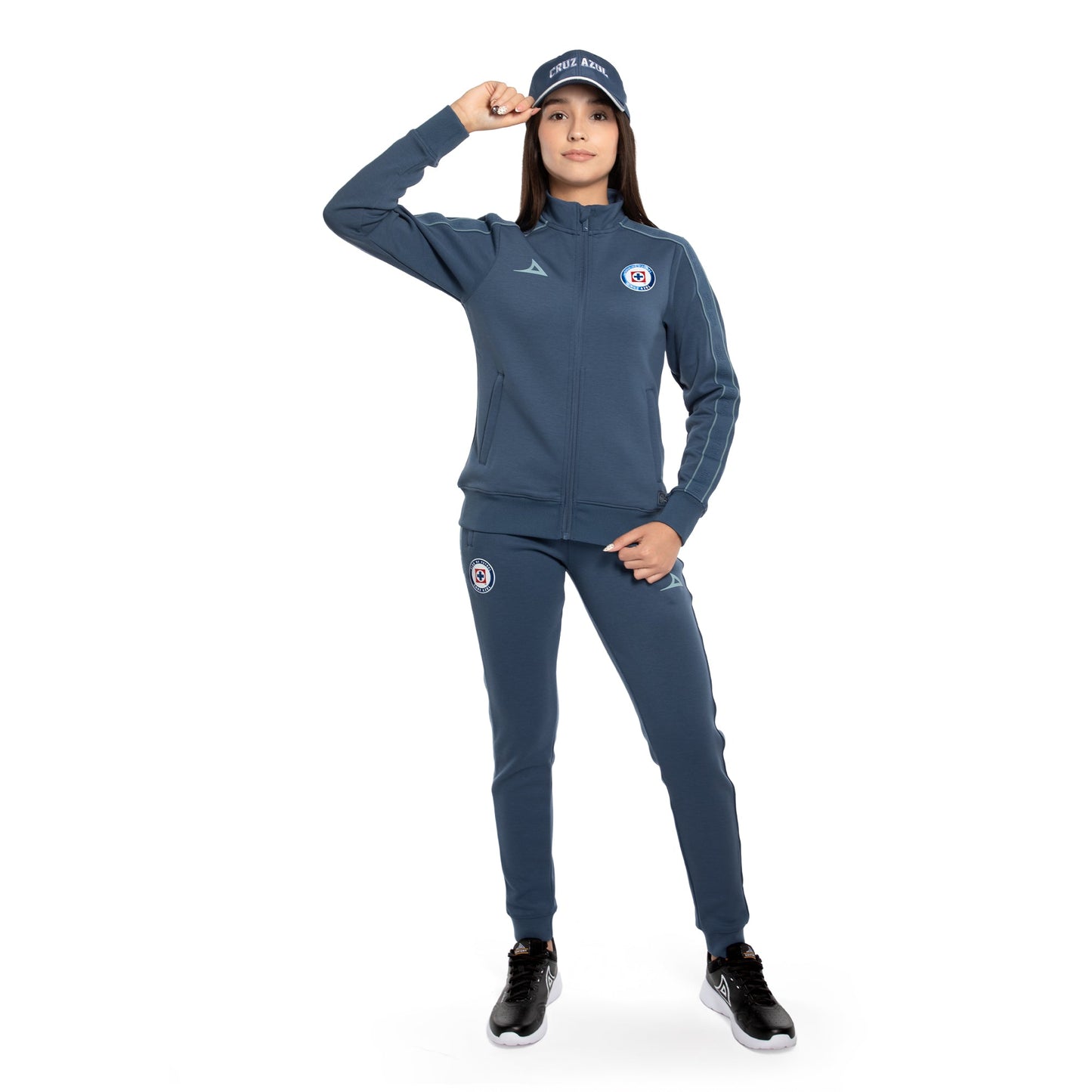 CHAMARRA ENTRENO DAMA S/GORRO A. ACERO