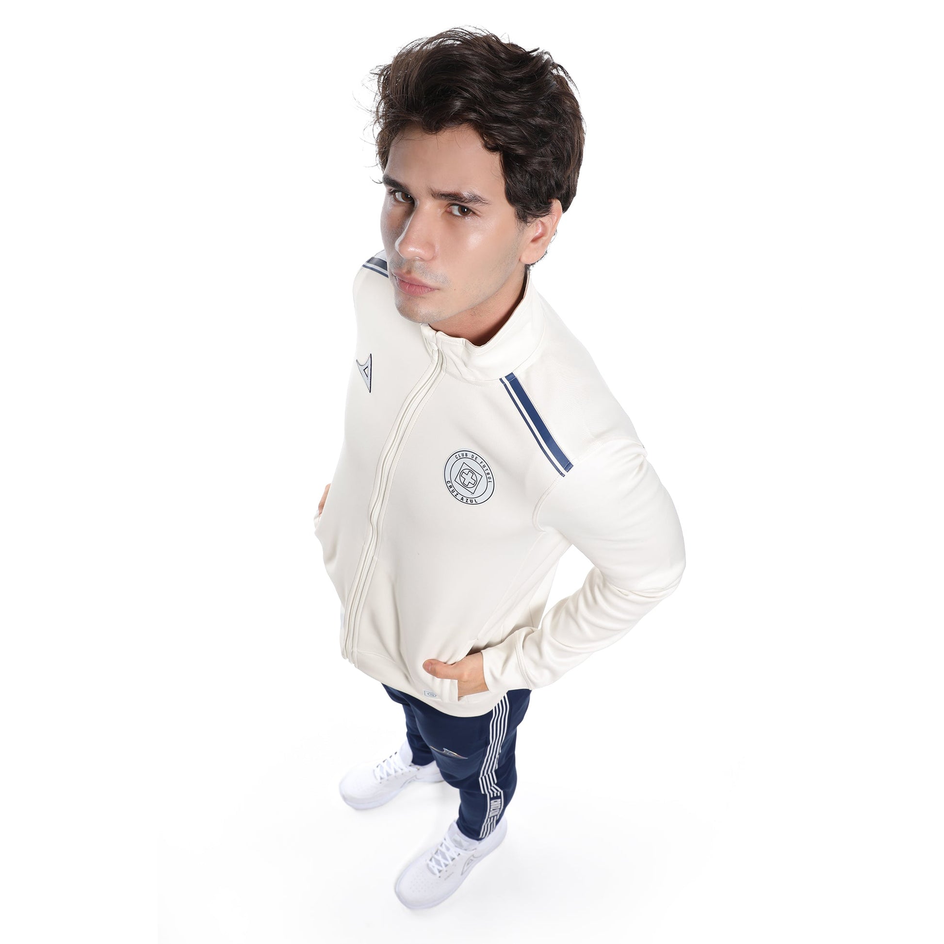 CHAMARRA ENTRENO SIN GORRO CAB COTTON/ BGE