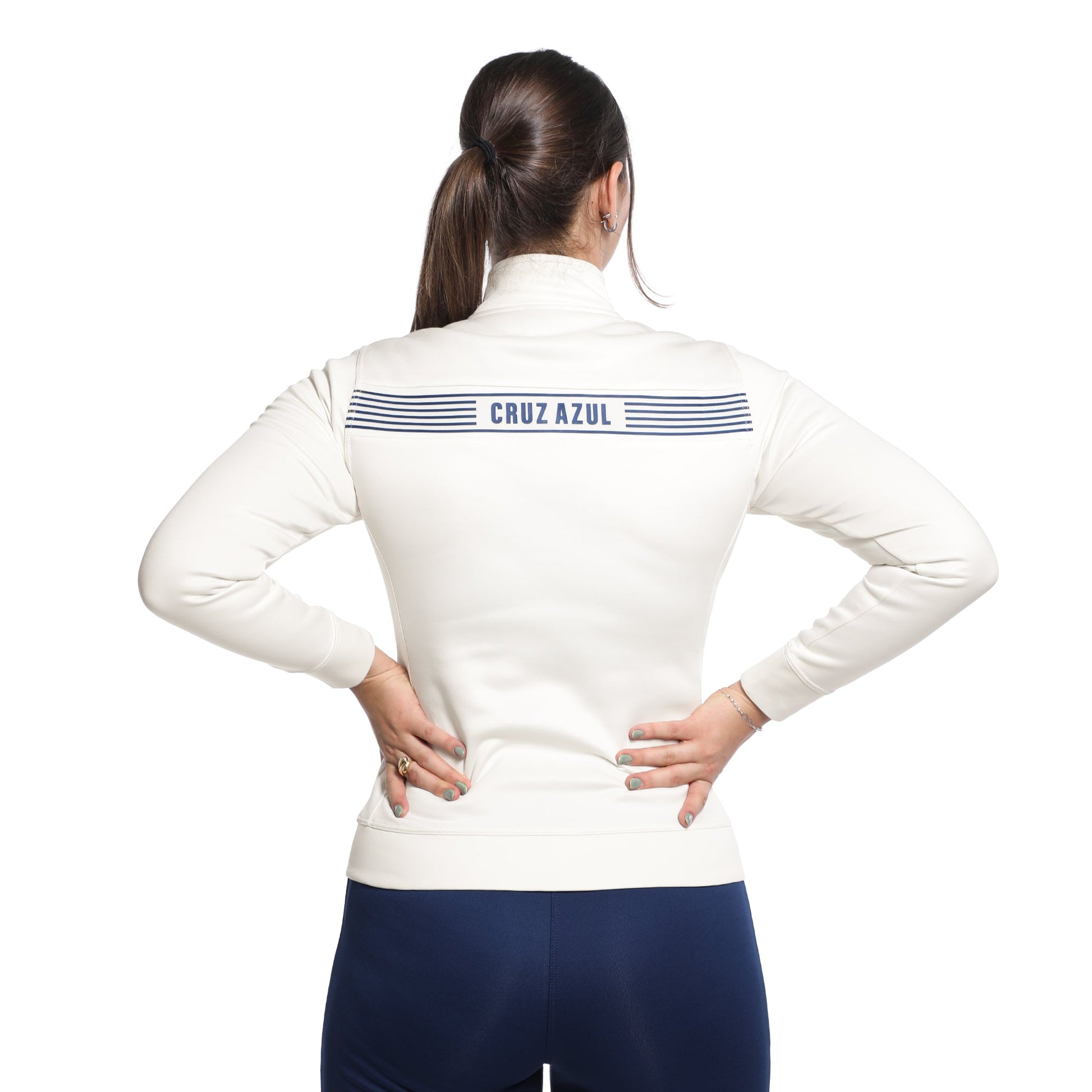 CHAMARRA ENTRENO SIN GORRO DAMA COTTON/ BGE