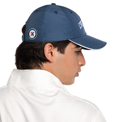 GORRA ENTRENAMIENTO AZUL ACERO