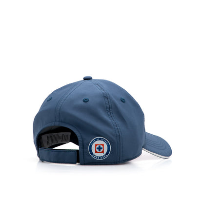 GORRA ENTRENAMIENTO AZUL ACERO